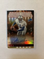 2024 Panini Illusions - Bright Lights Signatures Andre Ware #BLS-AWE Red /99...