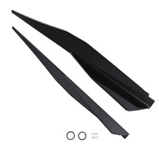 Abs Side Skirt Extension Body Kit For Chevrolet Corvette C8 20-24 Gloss Black