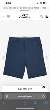 O Neill Men s Navy Blue Shorts Size 29, Hybrid Reserve 21 Outseam, Nearly NEW