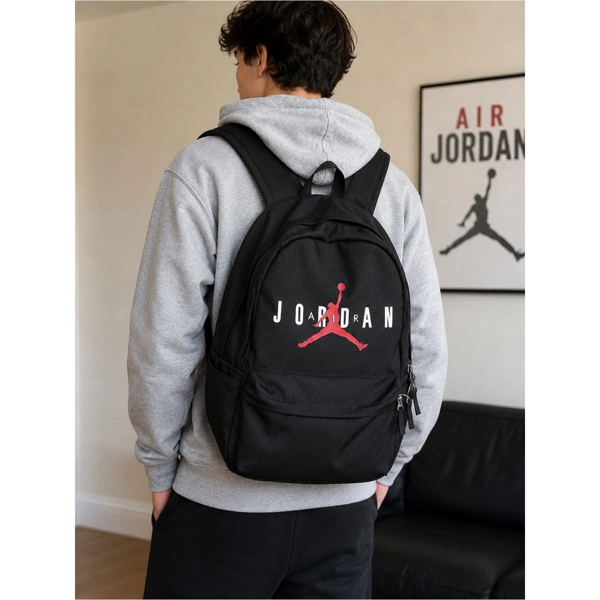 Jordan Boys Backpack Black Backpacks & Bags for Kids for sale | eBay