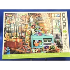 The Potting Shed 1000-Piece Puzzle 27x20" Eurographics COMPLETE