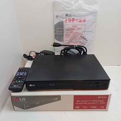 LG BP250 Blu-Ray Player + Fernbedienung [NEU GEÖFFNETE BOX] GETESTET USB HDMI True-HD AVCHD