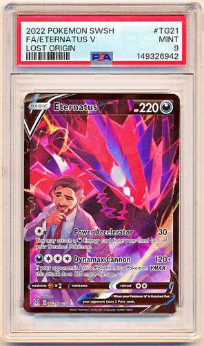 Eternatus V graded PSA 9 for sale on eBay