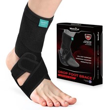 AFO Foot Drop Brace Arch Support Ankle Walking Lower Limb Stability Right