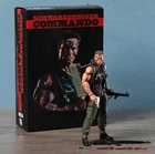 Neca Arnold Schwarzenegger Commando Matrix Ultimate Action Figure 7” 30th Ann