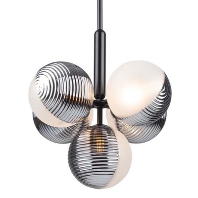 Artcraft Lighting AC11885 Bolla 5 Light 16''W Pendant - White