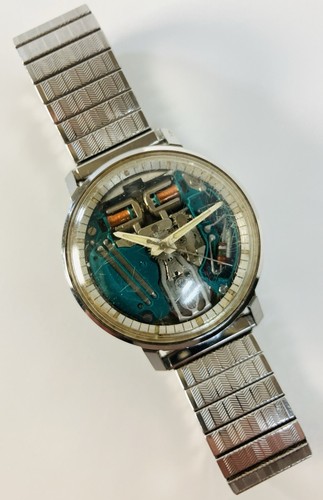Vintage BULOVA ACCUTRON SPACEVIEW M4 Men’s Wristwatch - Picture 9 of 12