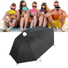 Phone Umbrella Sun Shade Phone Umbrella Lightweight Metal Handle Adjustable
