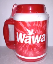 Wawa "Tie Dye* Jumbo Travel Mug 64 oz Red (Whirley) - Insulated Hot & Cold - New