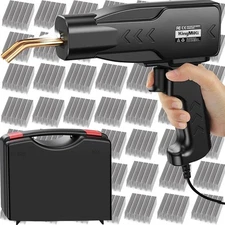 220W Plastic Welder, 200PCS Staples Plastic Welding Kit, DIY Projects Car Repair