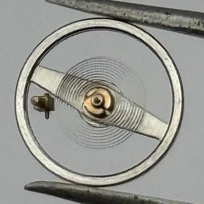 Smith LY SP Balance Wheel Complete And Spring 8¾    1246 Watch Movement Parts
