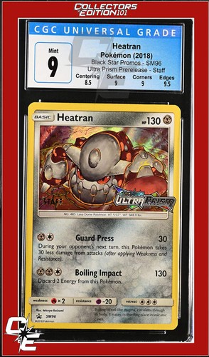Heatran graded CGC 9 for sale on eBay
