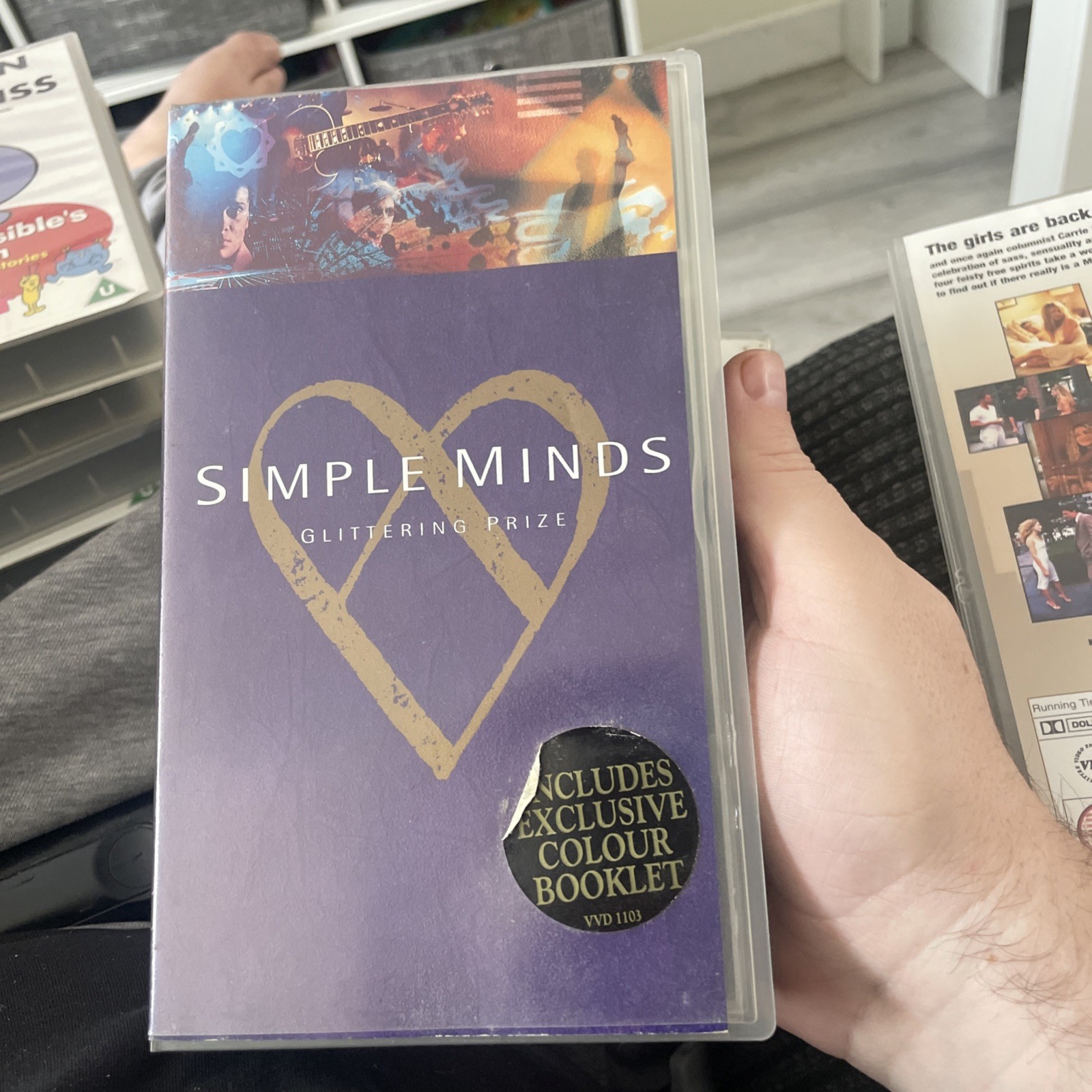 Simple Minds - Glittering Prize - VHS - Inc. Booklet
