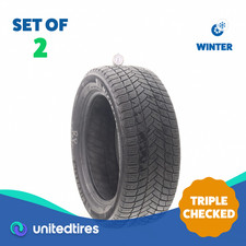 Set Of 2 Used 23555r18 Michelin X-ice Snow Suv 104t - 732