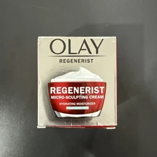 Olay Regenerist Micro-Sculpting Cream 1.7oz • Hydrating • Firming •FRAG FREE