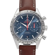 Omega Omega Speedmaster 331.12.42.51.03.001 Stainless Steel 41.5mm Blue Dial #YKW643