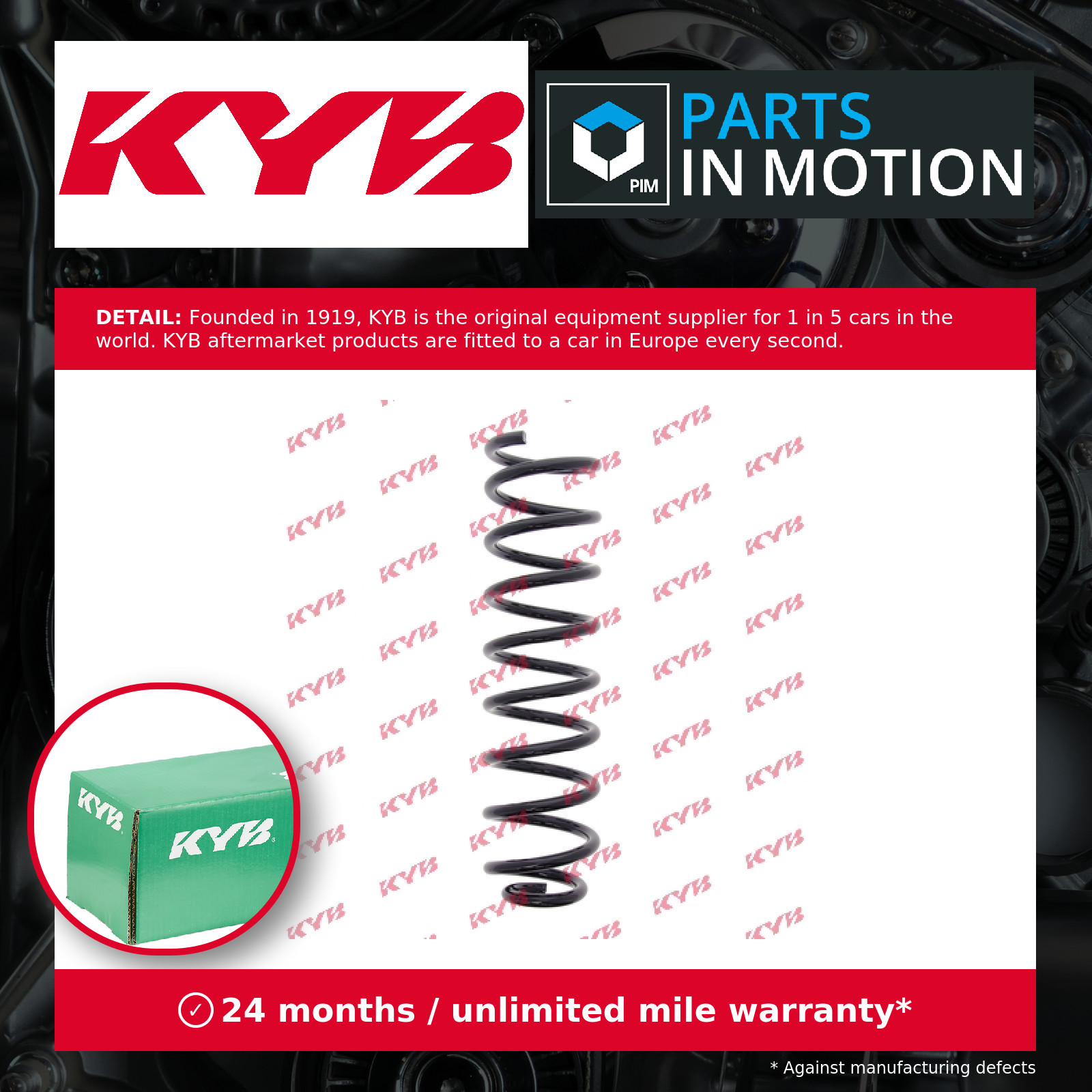 KYB Coil Spring Front Axle Ac Left Right For Mercedes E Class Rg3157 - Image 15