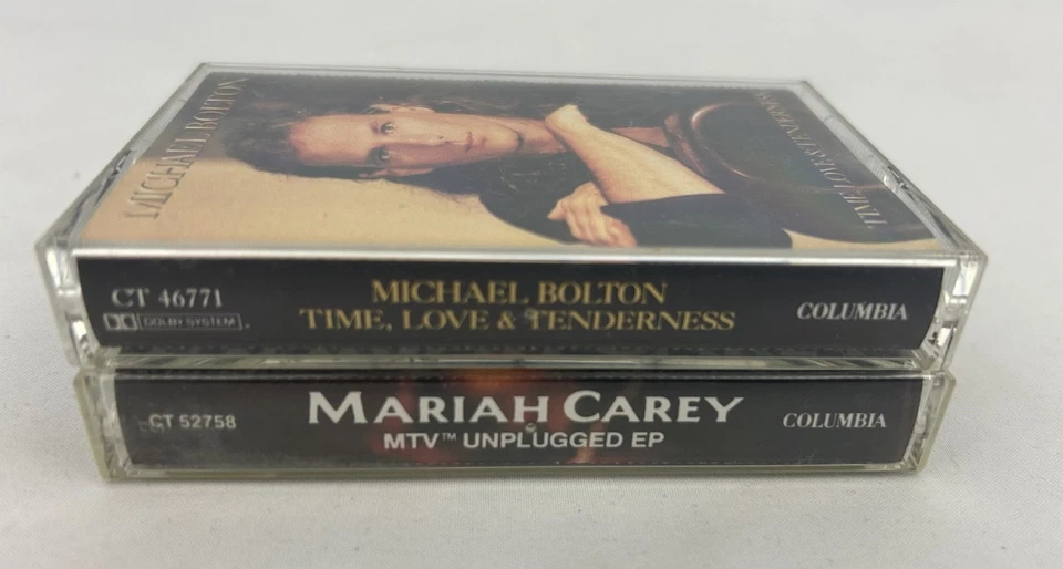 Lot Of 7 Pop Rock Slip Case Cassette Singles Mariah Whitney Bonnie Elton READ - Image 3 of 4