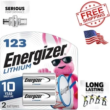 High-Capacity 123 Lithium Batteries 2 Pack (1470mAh) for Reliable Performance