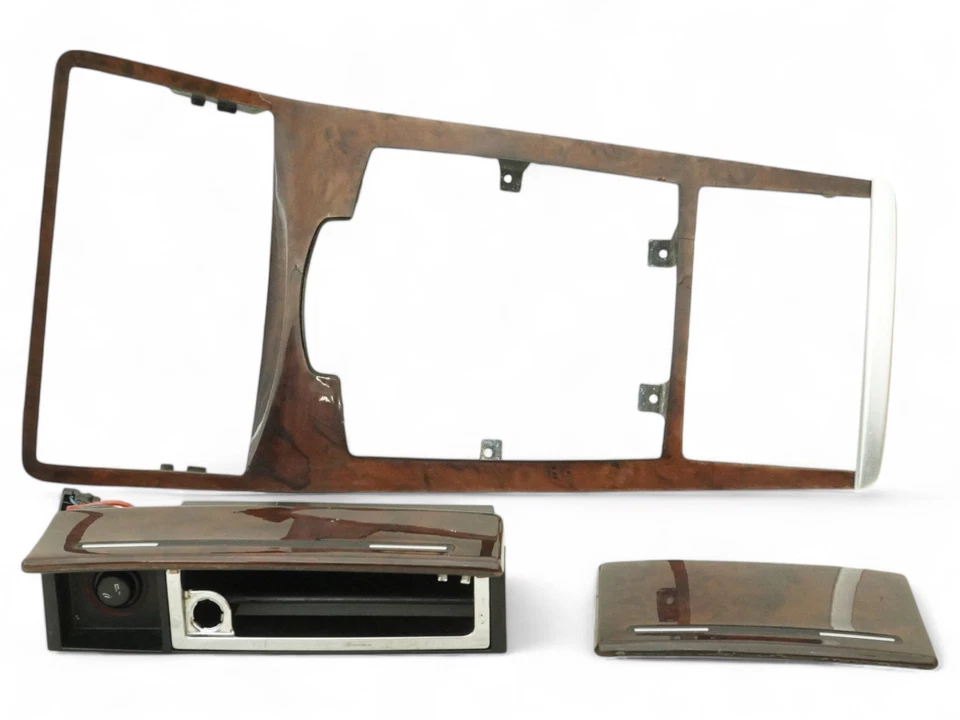 2003 - 2010 Audi A8l D3 Trim Cover Panel Dash Center Console Door 4E0857951c Set - Imagem 2 de 4