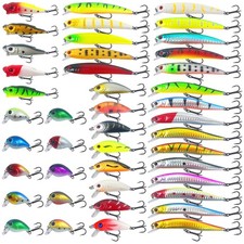 Surtido De Señuelos De Pesca Señuelos De Pesca Calidad 3D Fishing KIT NUEVO US