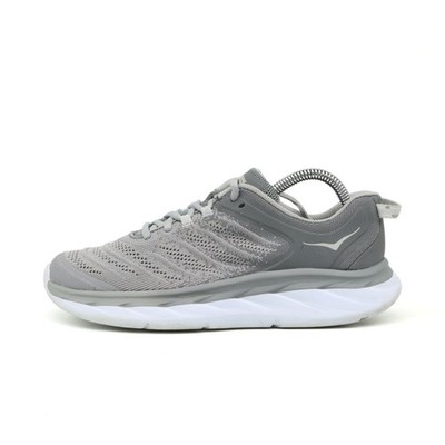 Hoka One Damen akasa Sneaker Grau Mesh Niedrig Dämpfung Laufschuh EU 37 1/3