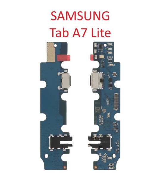 Original Ladebuchse Samsung Tab A7 Lite SM-T225 T220 Type-C Charging Anschluss-image