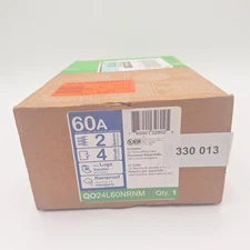 QO 60 Amp 2-Space 4-Circuit Outdoor Main Lug Load Center  Non-Metallic Enclosure