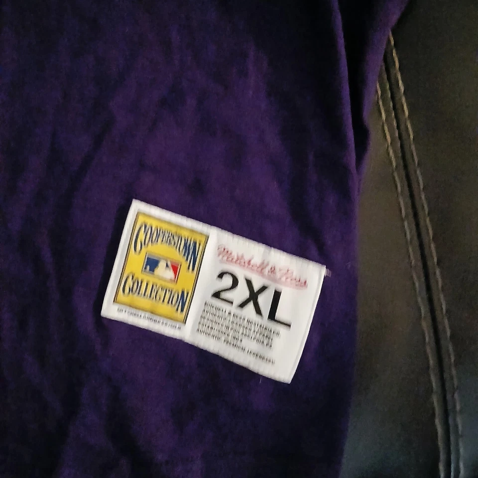 Nueva Camisa Mitchell Ness Tampa Bay Rays Colección Cooperstown 2xl Foto 3 de 4