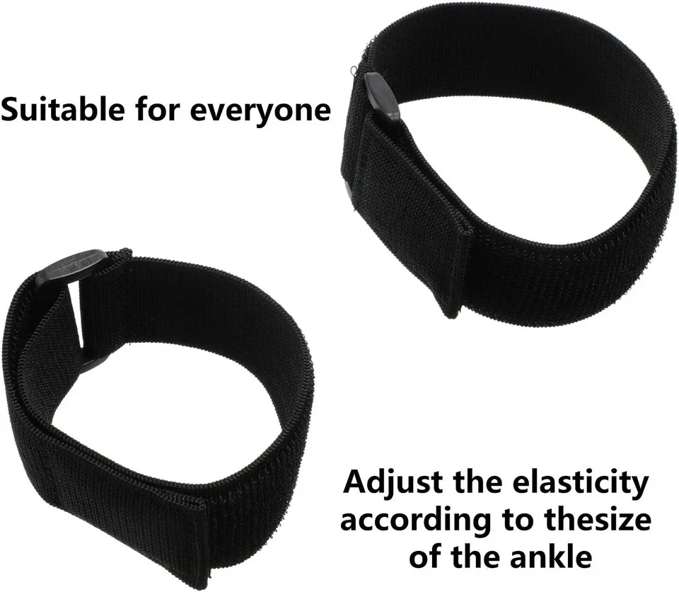 6 ШТ. Велосипедные Штаны Ленты для Ног Эластичные Велосипедные Лодыжки Ремни Безопасности для Открытого Воздуха Нас - Изображение 3 из 4