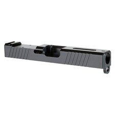 Glock 19 Compatible Stripped RMR Cut Slide with Ported Window Cut