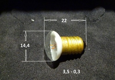 Glühbirne 3,5V 0,3A Enigma 
