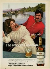 1978 Vintage Print Ad Windsor Canadian Whiske...