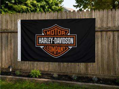 Harley Davidson 3x5 Flag Banner 3 X 5 Large Fast Free USA Shipping New Flags