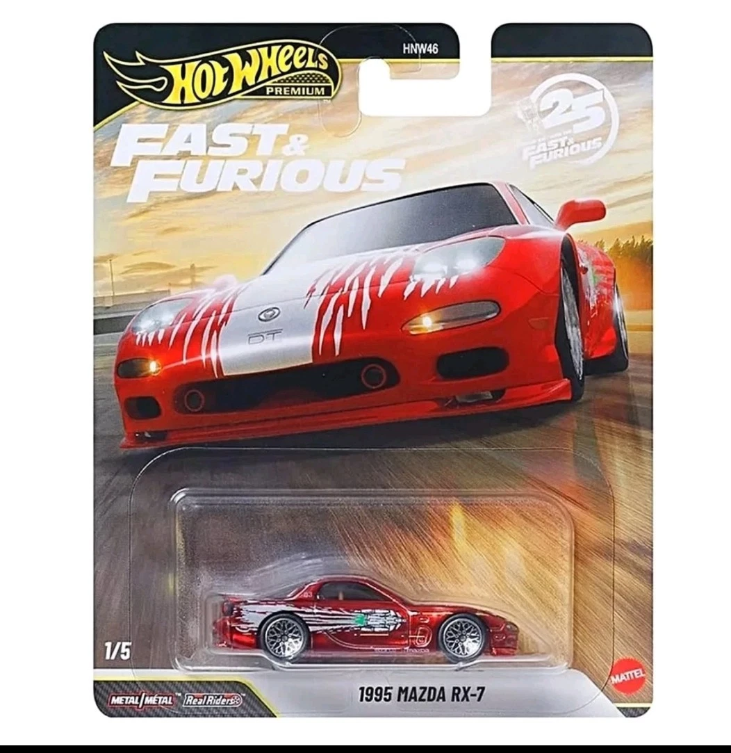 Fast & Furious Mazda RX-7 Contemporary Manufacture Diecast Cars