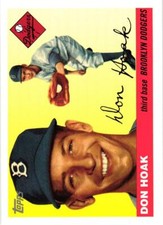 2005 Topps #DB-DH Don Hoak Dem Bums