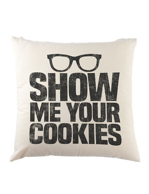 Show Me Your Cookies Dekokissen Computer Scientist Fun Geek Nerd Admin Coder