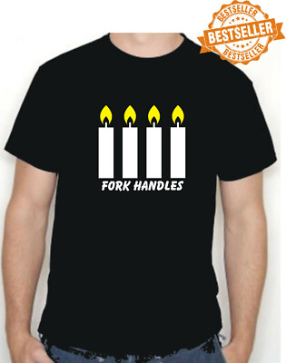 ZWEI RONNIES T-Shirt / Tee / GABELGRIFFE / Vier Kerzen / Lustig / Weihnachten / S-XXL