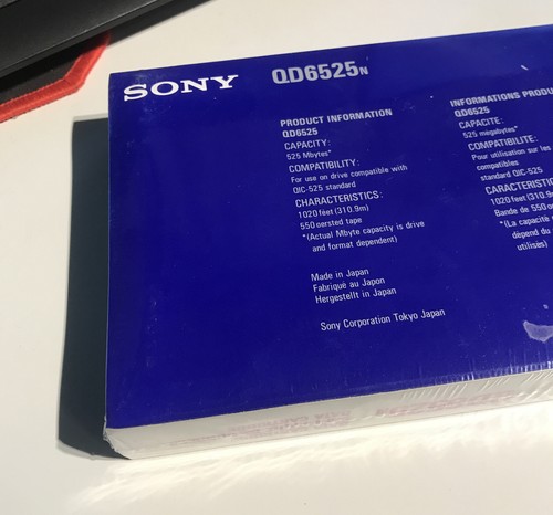 Sony QD 6525 N, SLR/QIC DC/MLR (kompatibel mit DC 6525), Data Cartridge NEU OVP - Afbeelding 4 van 4