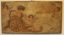 AFFRESCO A STRAPPO ISPIRATO DA  "AURORA" DI PIETRO DA CORTONA