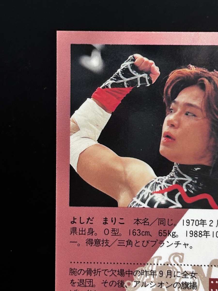YOSHIKOページ Mariko Yoshida Women's Pro Wrestling Card 319 Professional