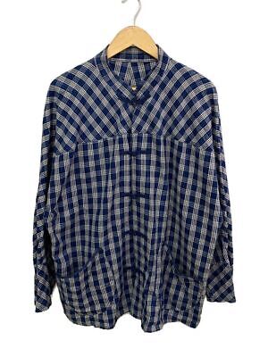 Porter Classic Other PALAKA CHINESE JACKET 3 COTTON Blue Porter Classic Other PALAKA CHINESE JACKET 3 COTTON Blue