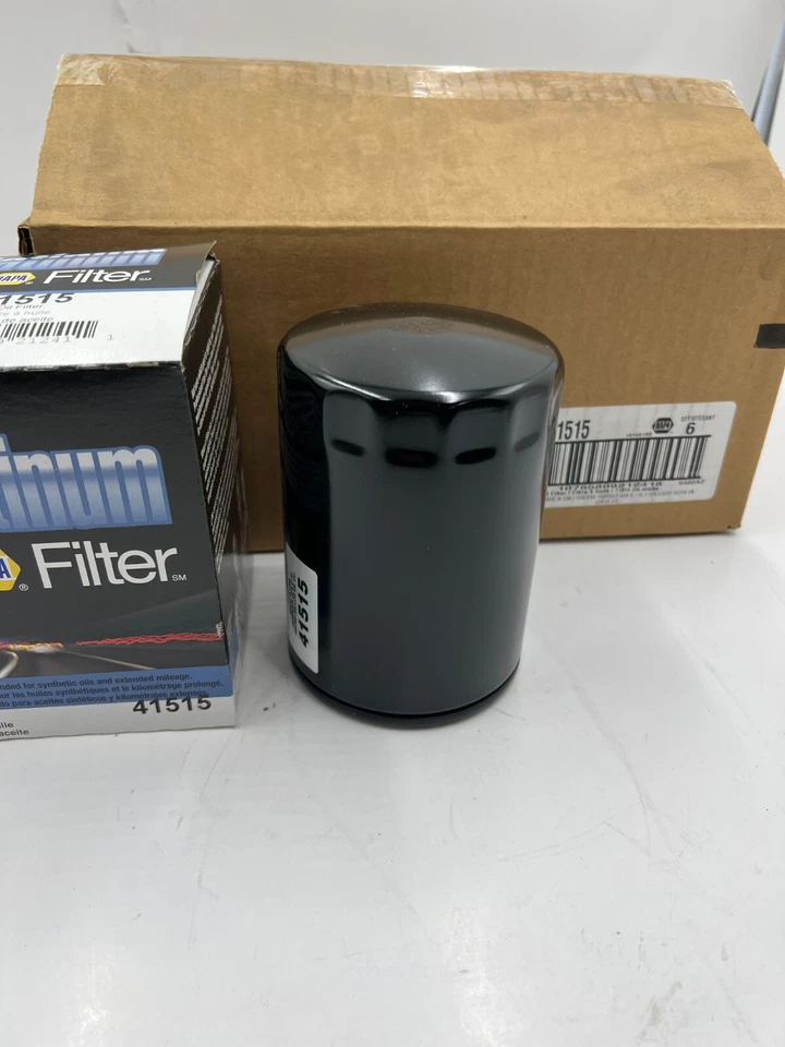 QTY 6 Platinum NAPA Engine Oil Filter 41515 Synthetic Fits Audi	4000 1982 -1983 - Image 3 of 4