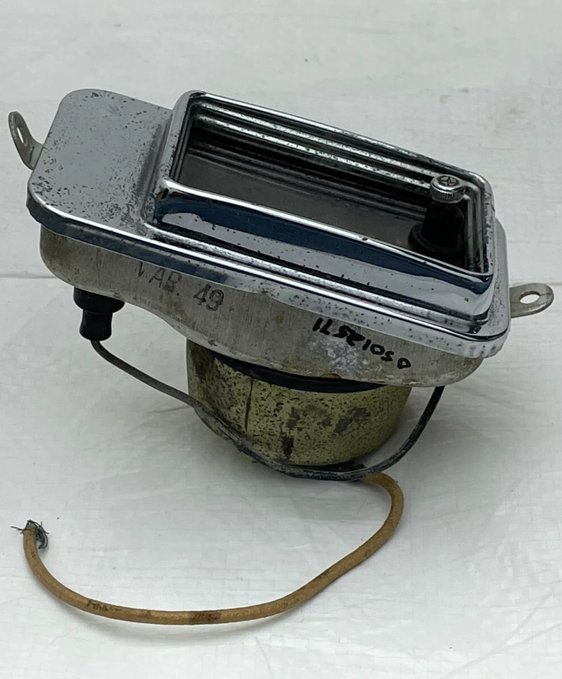 Reloj Desoto 1949 1950 en tablero accesorio opción Mopar Borg personalizado 2 y 4 puertas Foto 3 de 4