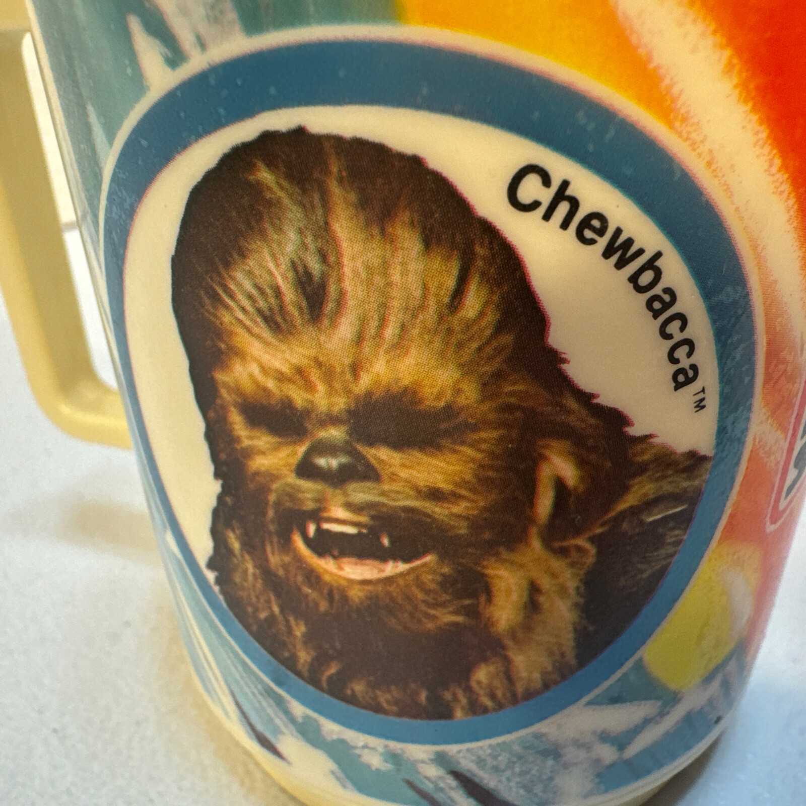 Star Wars Empire Strikes Back Mug Deka Vintage 1980 Chewbacca  R2-D2  C-3PO
