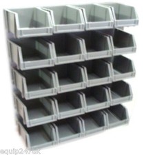 Kit 40 cestini portaoggetti / garage casa officina