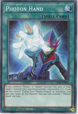 Yugioh Photon Hand LDS2-EN056 Common1st NM x3 Play Set