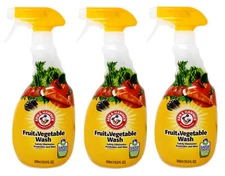 Arm & Hammer Fruit & Vegetable Wash - 3 Pack, 16.9 Oz Each