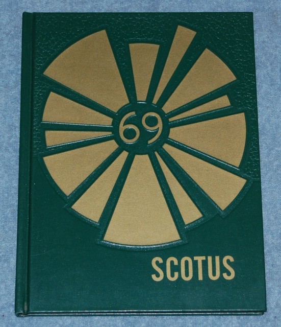 Scotus Central Catholic High School 1969 Yearbook Columbus Nebraska EBay