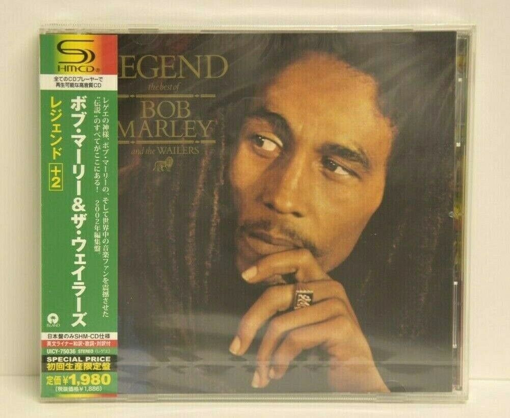 BOB MARLEY & THE WAILERS - LEGEND - THE BEST OF - SHM-CD - JAPAN - SEALED